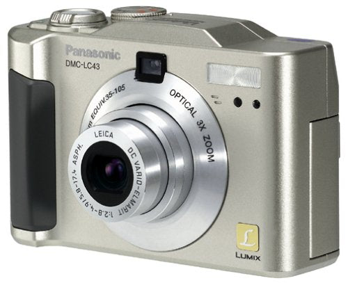 Panasonic Lumix DMC-LC43 4MP Digital Camera w/ 3x Optcial Zoom