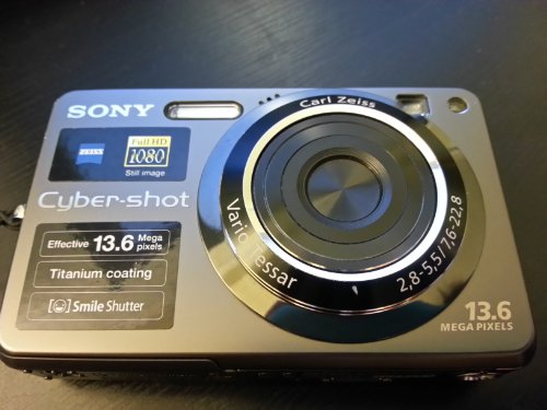 Sony Cybershot DSCW300 13.6MP Digital Camera with 3x Optical Zoom with Super Steady Shot