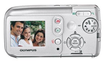 OM SYSTEM OLYMPUS FE-120 6MP Digital Camera with 3x Optical Zoom