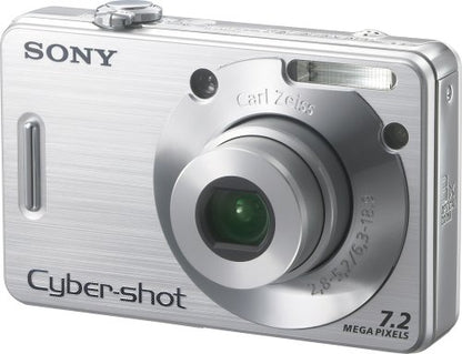 Sony Cybershot DSCW70 7.2MP Digital Camera with 3x Optical Zoom