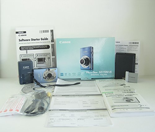Canon PowerShot SD1100IS 8MP Digital Camera with 3x Optical Image Stabilized Zoom