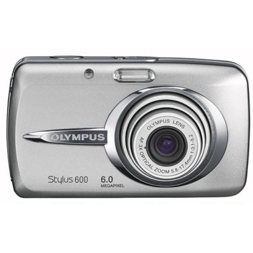 OM SYSTEM OLYMPUS Stylus 600 6MP Digital Camera with 3x Optical Zoom