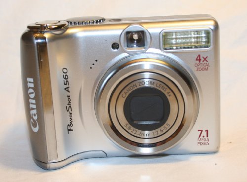 Canon PowerShot A560 7.1MP Digital Camera with 4x Optical Zoom (OLD MODEL)