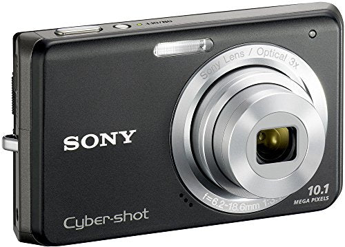 Sony Cybershot DSC-W180 10.1MP Digital Camera with 3x SteadyShot Stabilized Zoom and 2.7-inch LCD (Black)