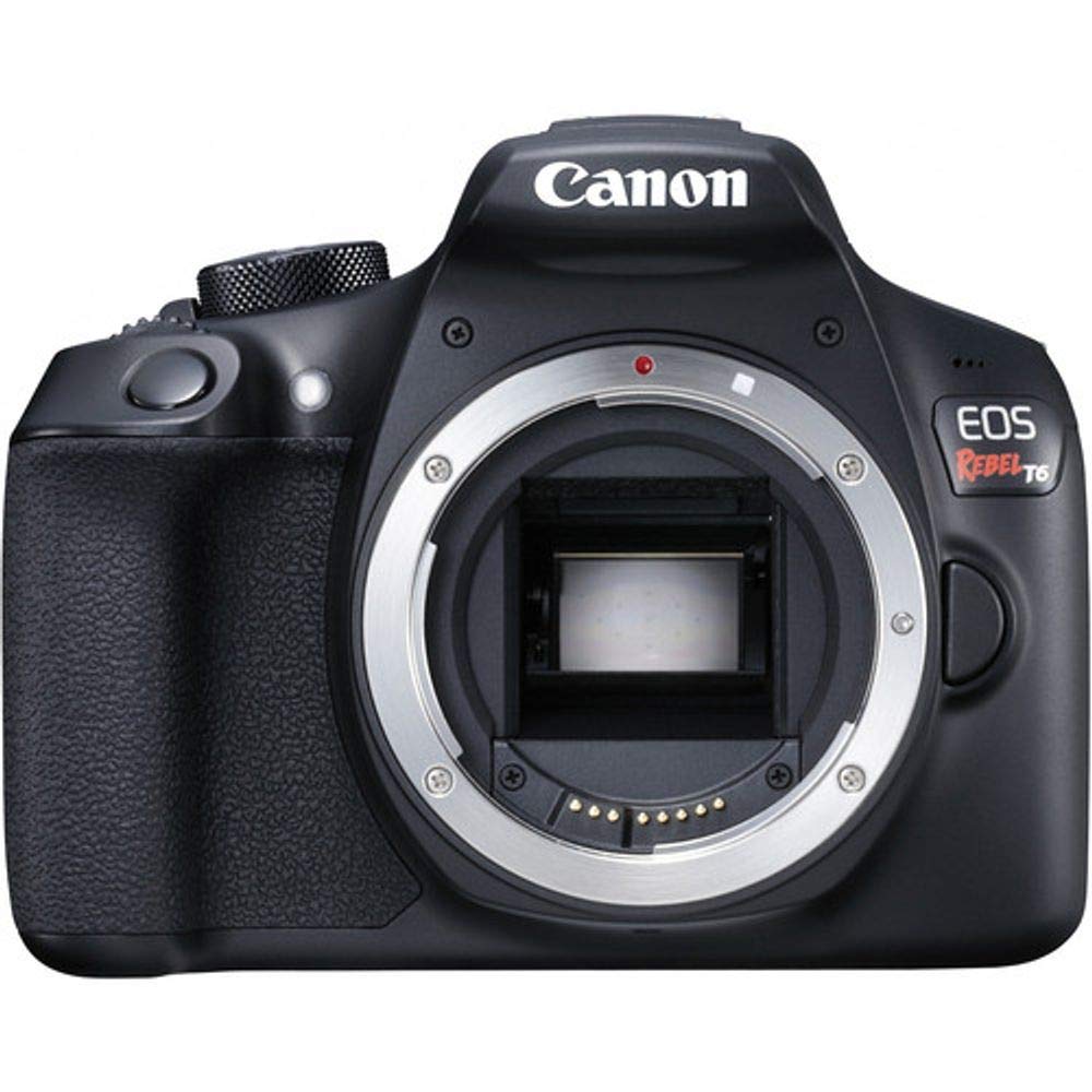 Canon EOS Rebel T6 Digital SLR Camera (Body Only) Wi-Fi Enabled - International Version