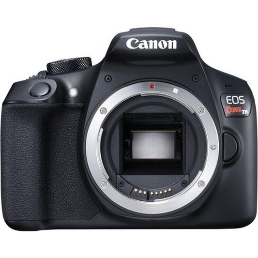 Canon EOS Rebel T6 Digital SLR Camera (Body Only) Wi-Fi Enabled - International Version