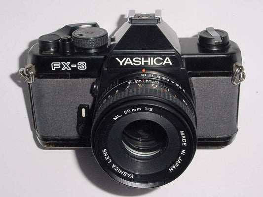 Yashica FX-3 35mm film SLR camera