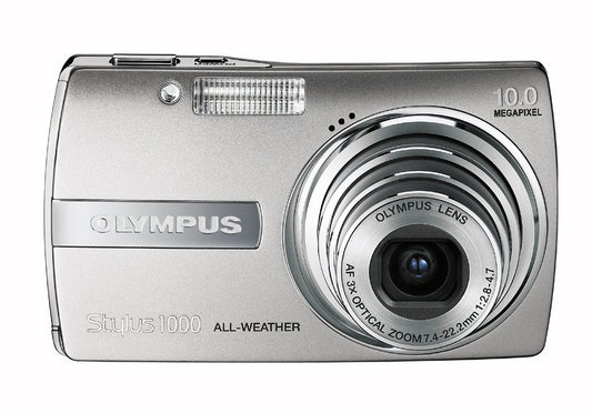 OM SYSTEM OLYMPUS Stylus 1000 10MP Digital Camera with Digital Image Stabilized 3x Optical Zoom