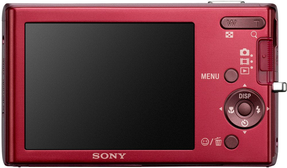 Sony Cybershot DSC-W180 10.1MP Digital Camera with 3x SteadyShot Stabilized Zoom and 2.7-inch LCD (Red)