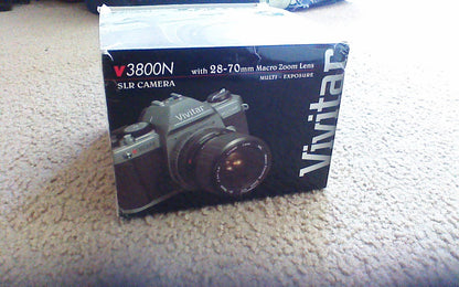 Vivitar V3800N 35mm SLR Camera w/ 28-70mm Lens