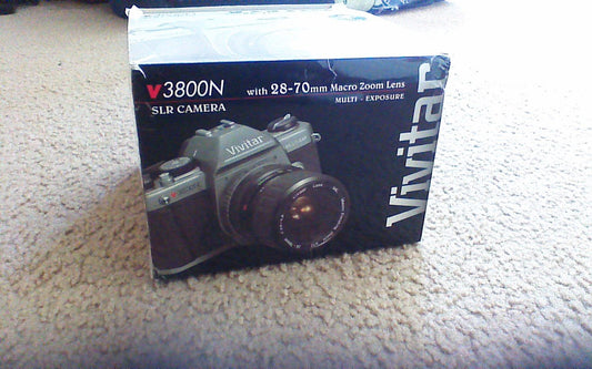 Vivitar V3800N 35mm SLR Camera w/ 28-70mm Lens