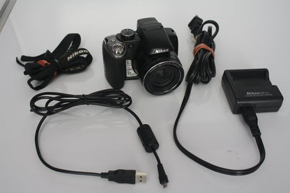 Nikon Coolpix P80 10.1MP Digital Camera with 18x Wide Angle Optical Vibration Reduction Zoom (Black)