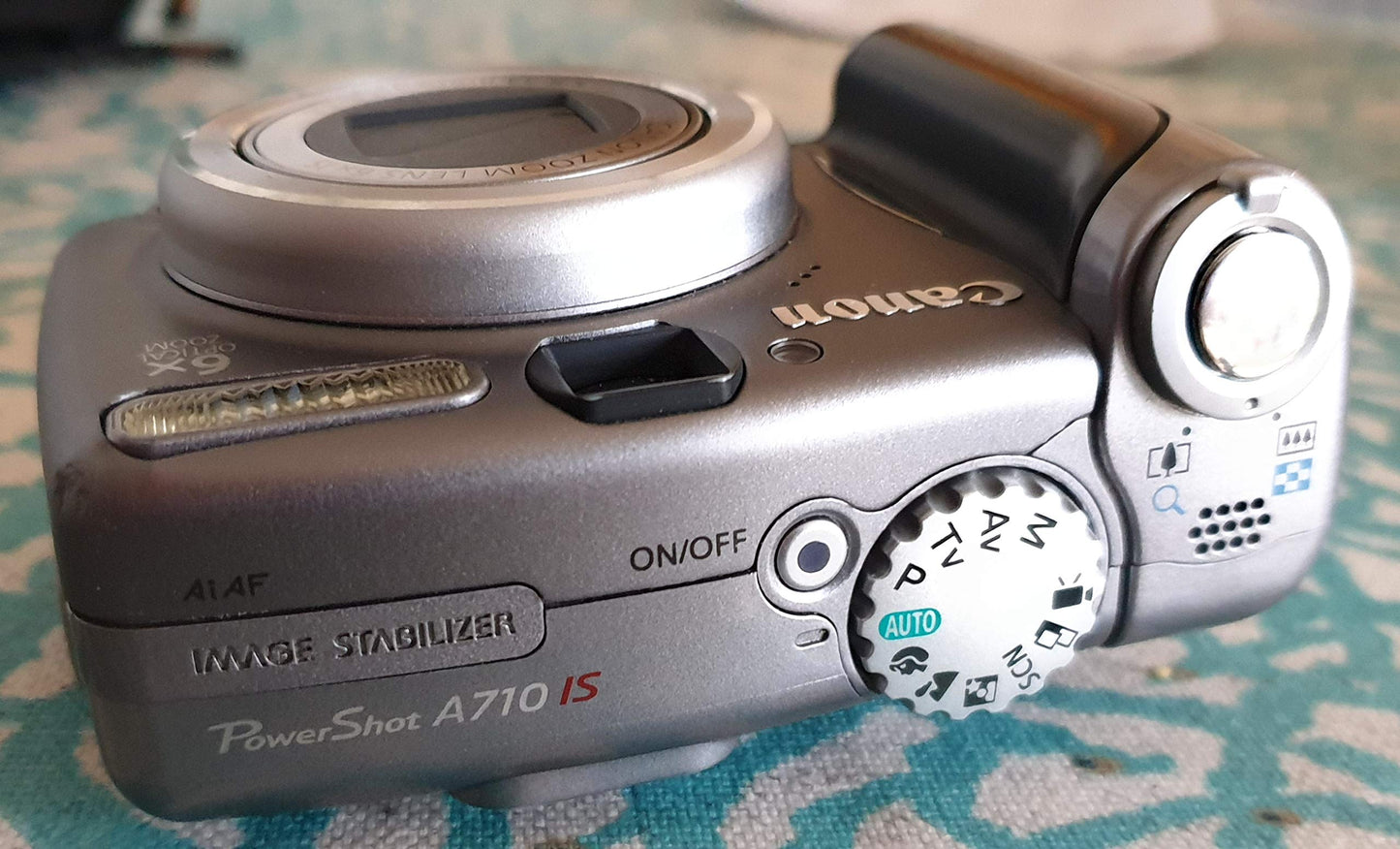 Canon PowerShot A720IS 8MP Digital Camera with 6x Optical Image Stabilized Zoom (OLD MODEL)