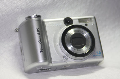 Canon PowerShot A95 5MP Digital Camera with 3x Optical Zoom