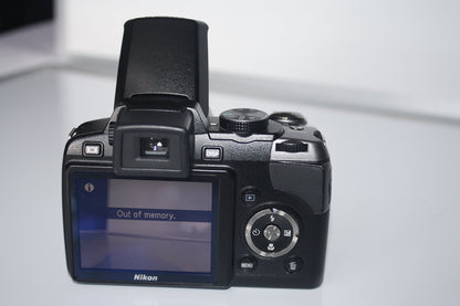 Nikon Coolpix P80 10.1MP Digital Camera with 18x Wide Angle Optical Vibration Reduction Zoom (Black)