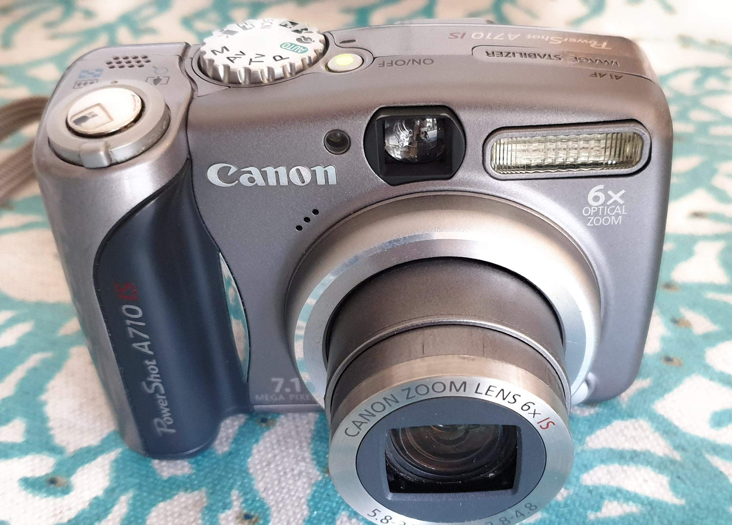 Canon PowerShot A720IS 8MP Digital Camera with 6x Optical Image Stabilized Zoom (OLD MODEL)