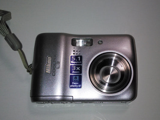 Nikon Coolpix L3 5.1MP Digital Camera with 3x Optical Zoom